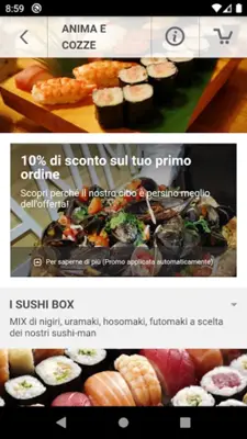 Anima e Cozze Nicolosi android App screenshot 5